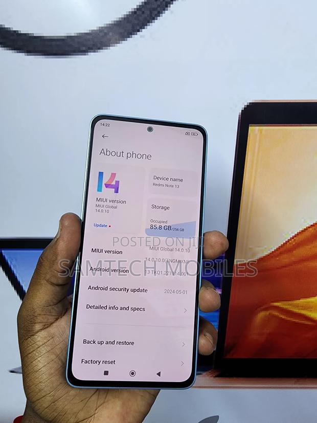 Xiaomi Redmi Note 13 256 GB Blue - thumbnail 4