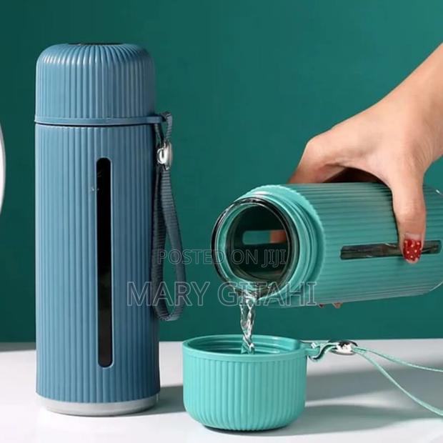 500ml Borosilicate Glass Water Bottle
