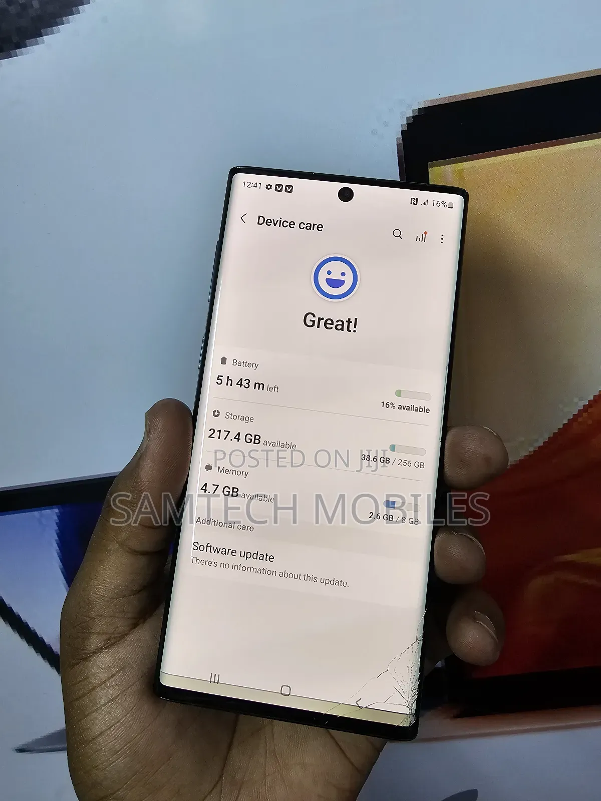 Samsung Galaxy Note 10 5G 256 GB Black