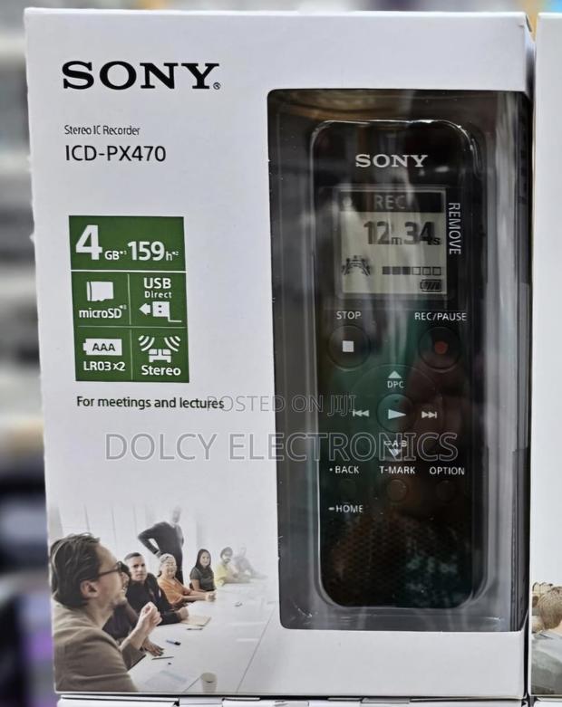 Sony Icd-px470 Digital Voice Recorder With Usb