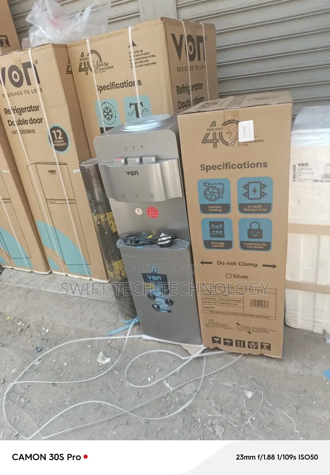 Water Dispenser Von 3 Taps Hot, Warm N Cold