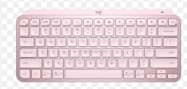 Logitech Mx Keys Mini Wireless Keyboard Pink - main view