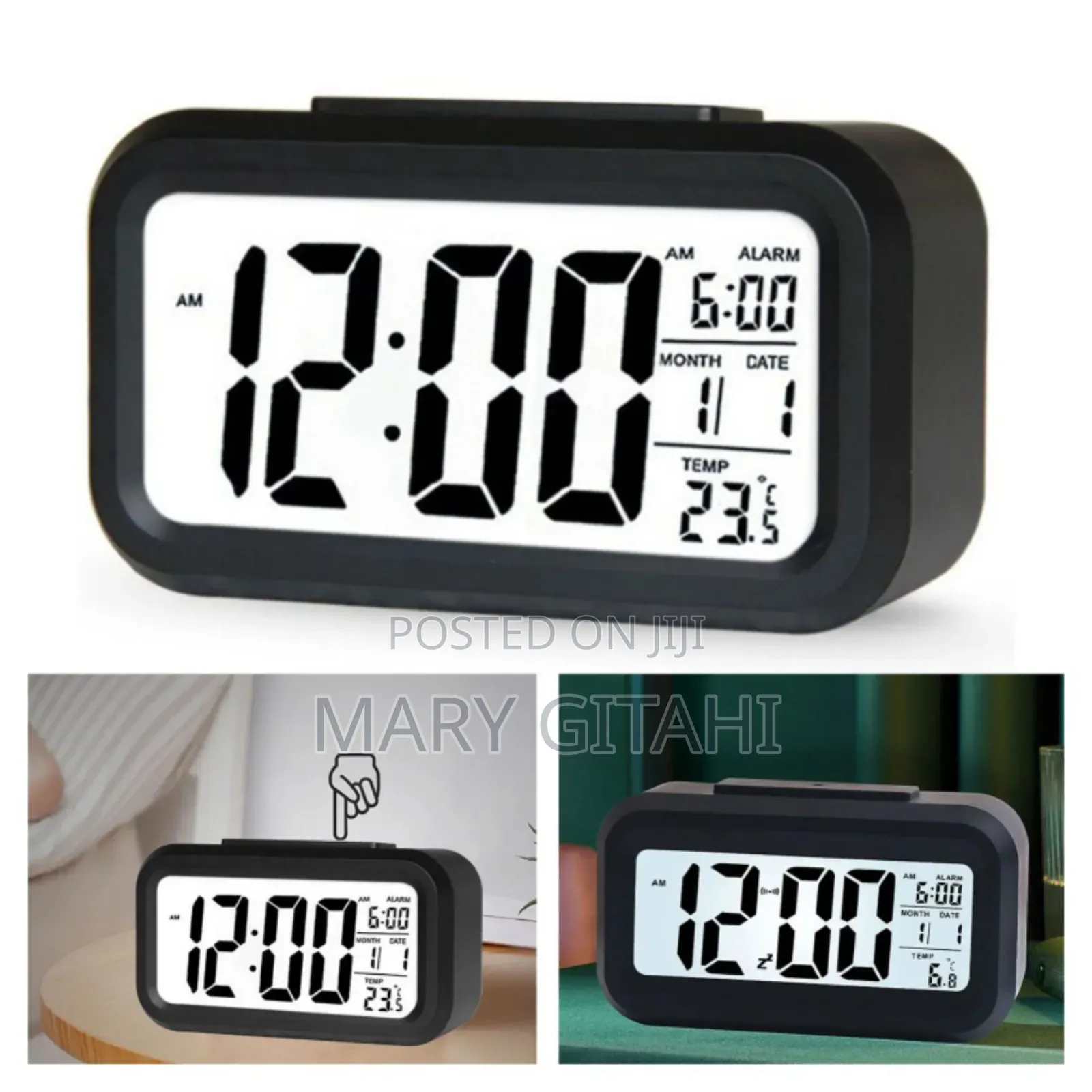 LED Digital Alarm Clock,"*