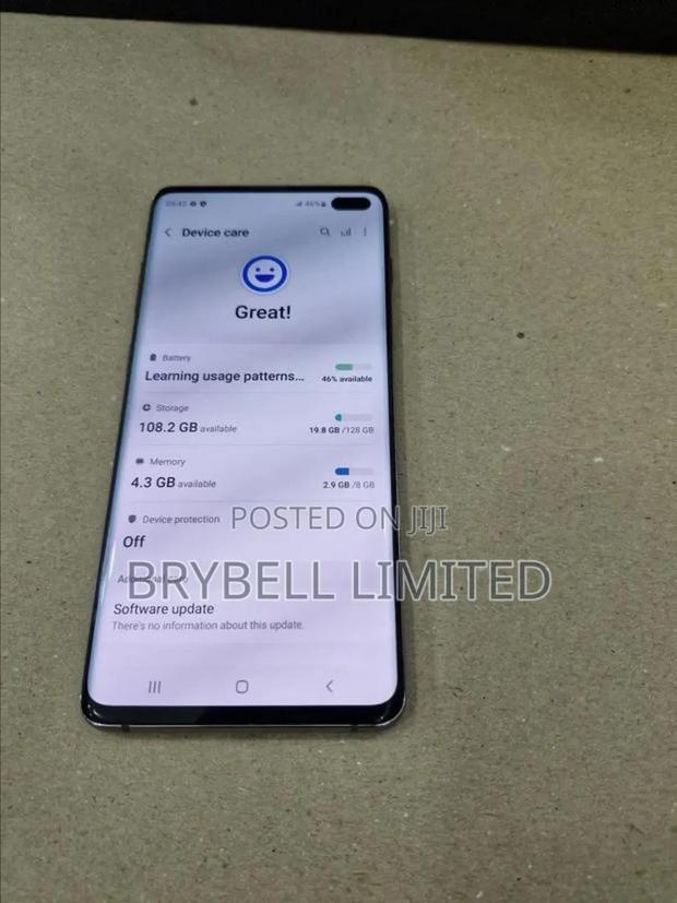 Samsung Galaxy S10 Plus 128 GB Black - main view