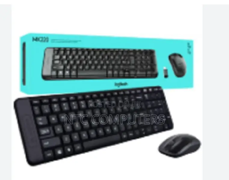 Logitech Mk220 Compact Wireless Keyboard Mouse Combo