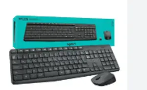 Logitech Mk235 Wireless Keyboard and Mouse Combo (Black)