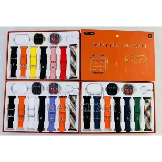 T900 Ulra2 7 in 1 Straps Smart Watch ( 10 in 1 Set )**