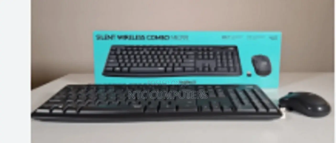 .Logitech Mk295 Silent Wireless Keyboard Mouse Combo.