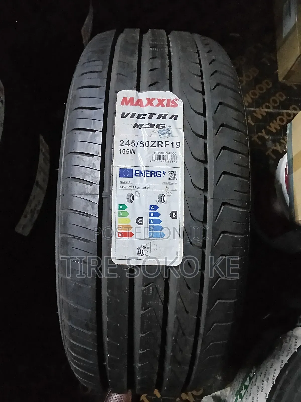245/50r19 Maxxis Runflat M36+
