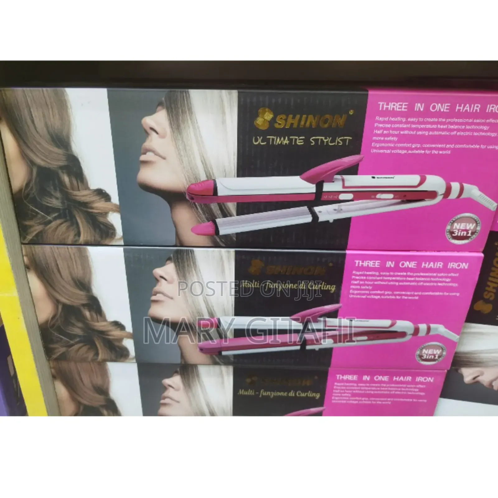 Professional Hair Straightener Flat Iron at 