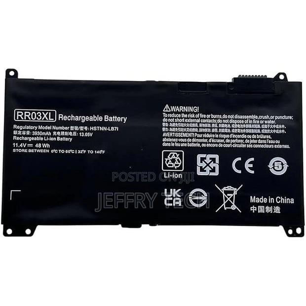 Hp RR03XL Laptop Notebook 48wh 11.4V Battery