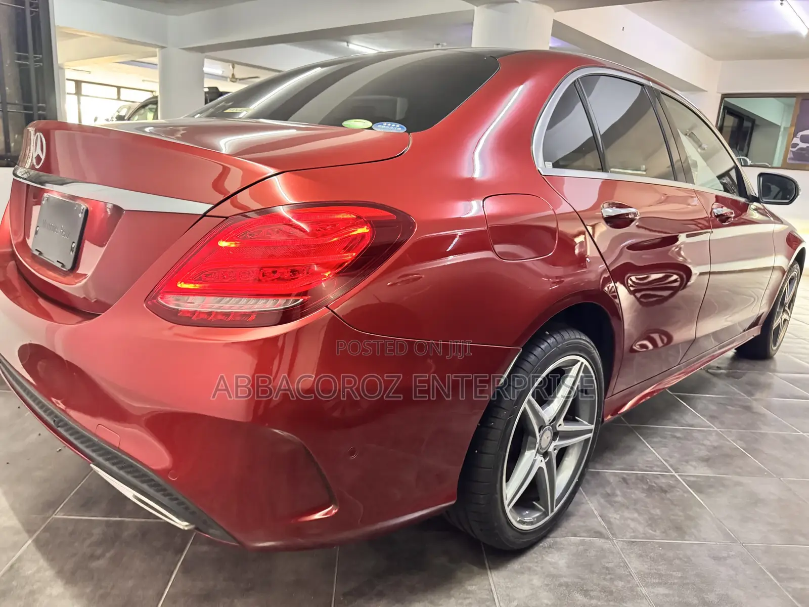 Mercedes-Benz C200 2018 Burgundy