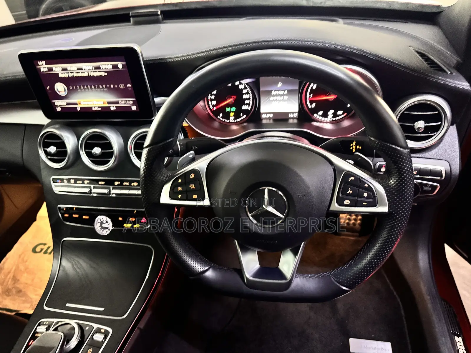 Mercedes-Benz C200 2018 Burgundy