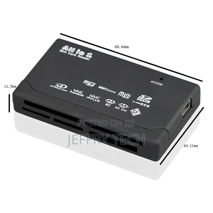 Card Reader USB2.0 Memory Card Reader Fast Data Transmission