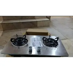 Stainles Two Burner Auto Ignition Cooker Inbuilt