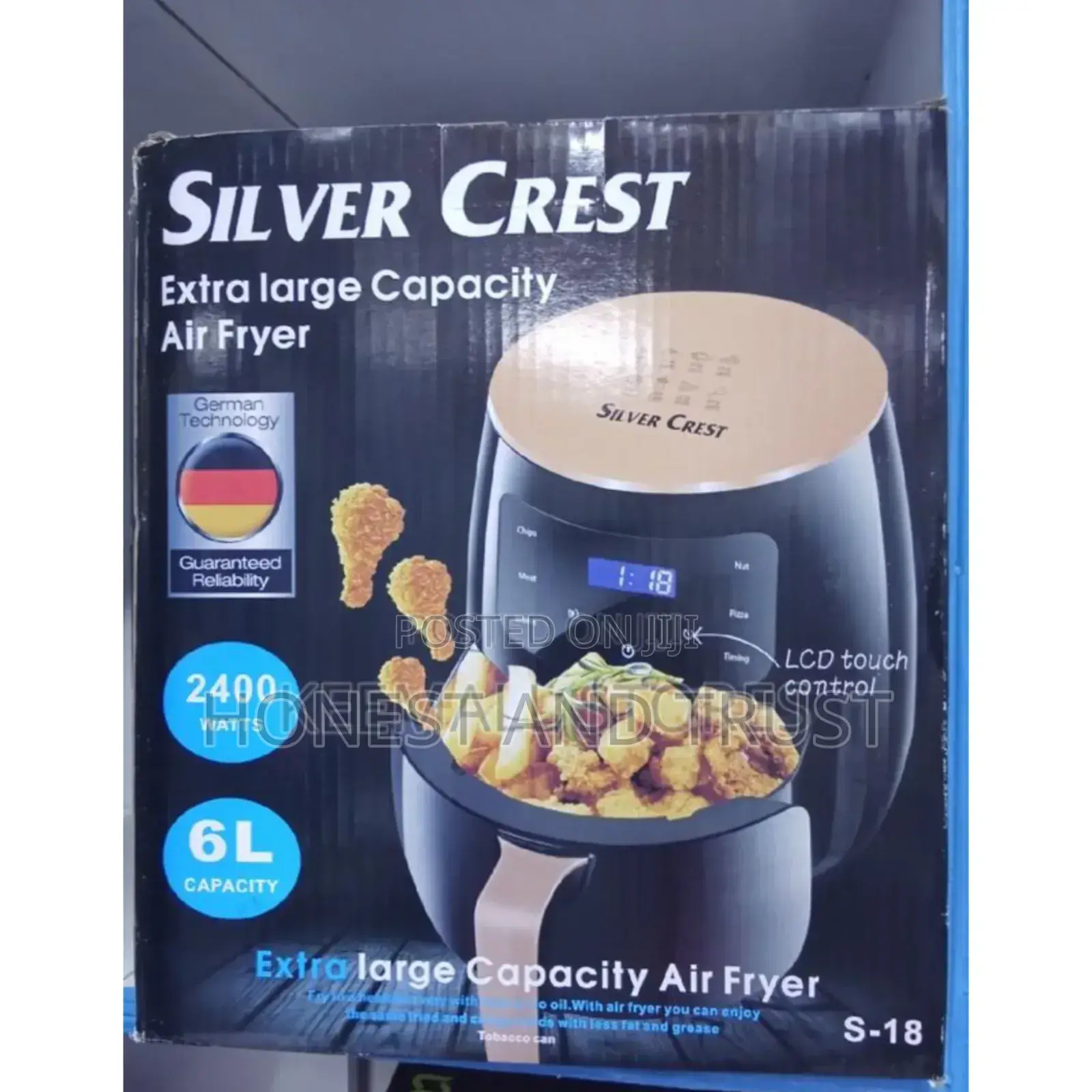 Silver Crest 6litres, Air Frier