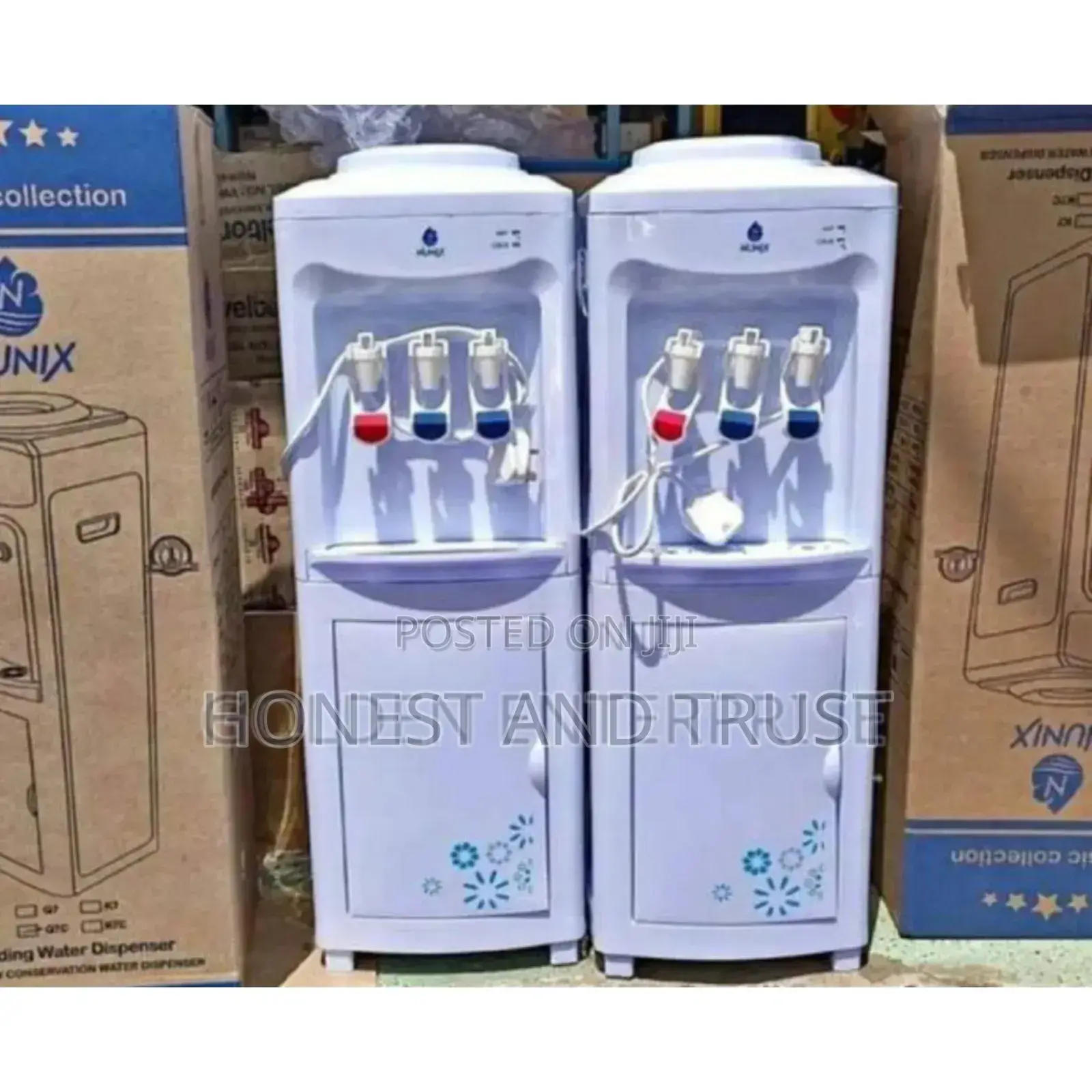 Three Tap Water Dispenser. Hot Cold and Warm