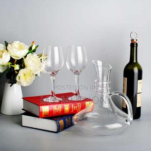 Luxury 7pcs ( Clear ) Wine Set* / Decanter Set - thumbnail 2