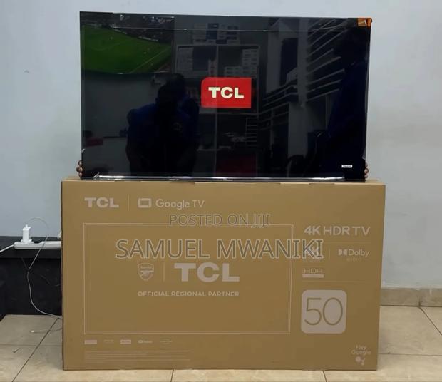 TCL 50" Uhd HDR Google Tv
With Voice Command
