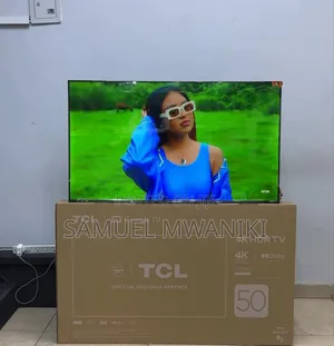 TCL 50" Uhd HDR Google Tv
With Voice Command