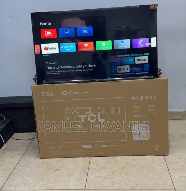TCL 43" P635 Uhd Google Tv Netflix Youtube Bluetooth - thumbnail 3