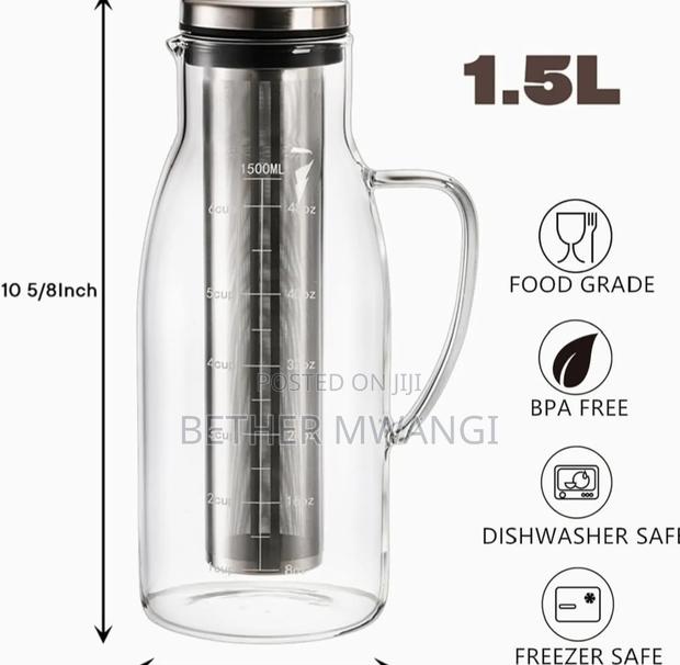 Cold Brew Coffee Maker With Airtight Lid in Kenya - thumbnail 2