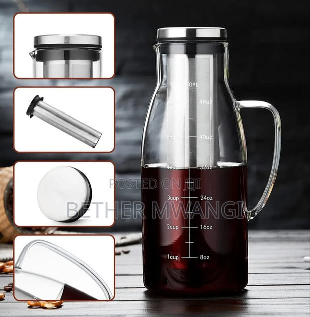 Cold Brew Coffee Maker With Airtight Lid in Kenya - thumbnail 4