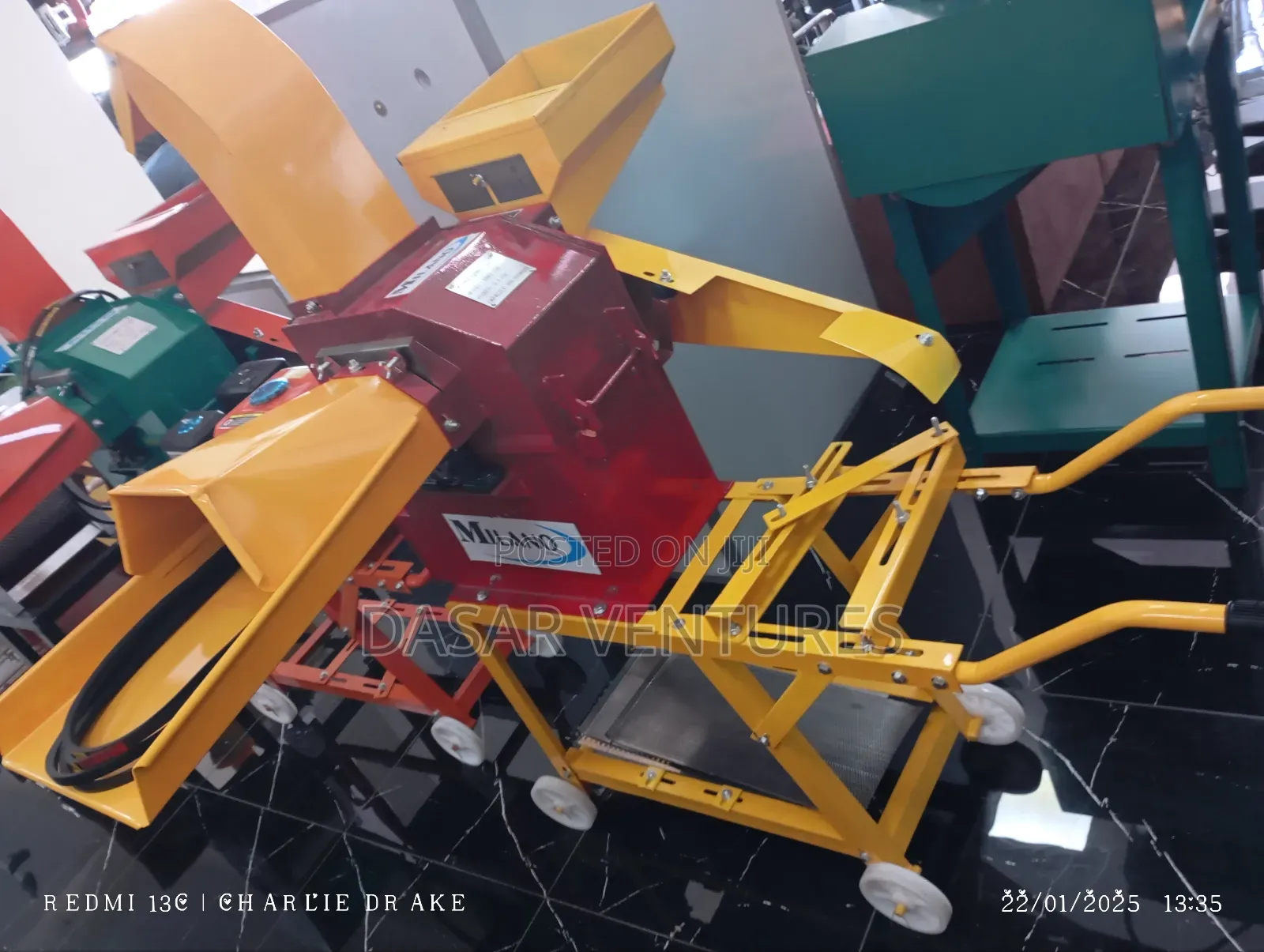 Feed Chopper / Chaff Cutter 750kg/Hr