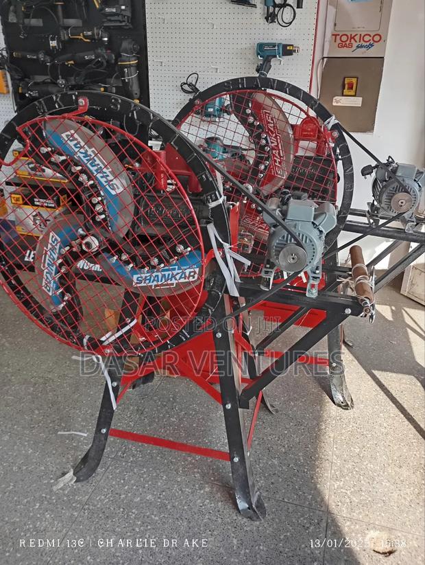 Chaff Cutter Machine 3blade Electric - thumbnail 3