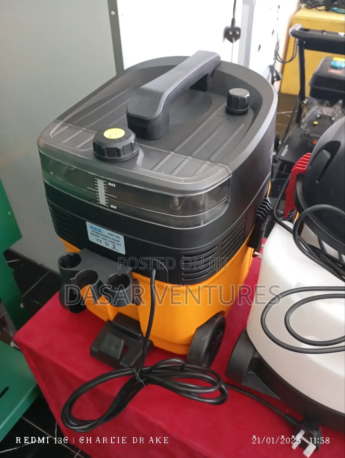 Steam Cleaner / Steam Vacuum Cleaner ASV20