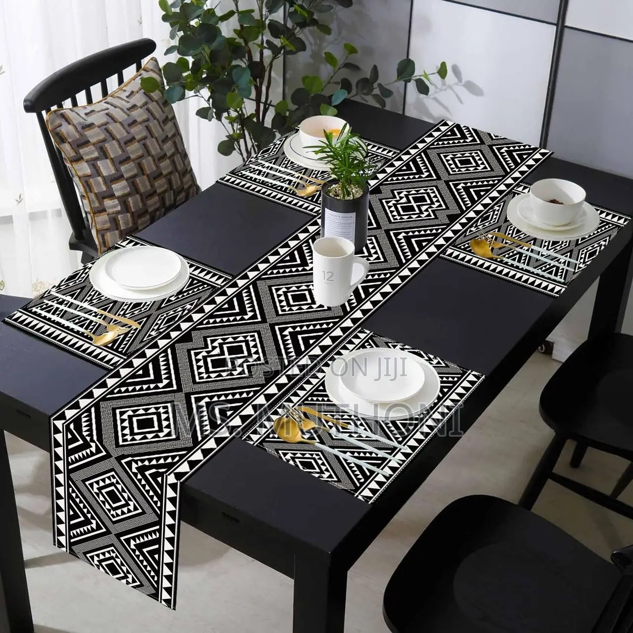 Bohemian Table Runner and Placemats