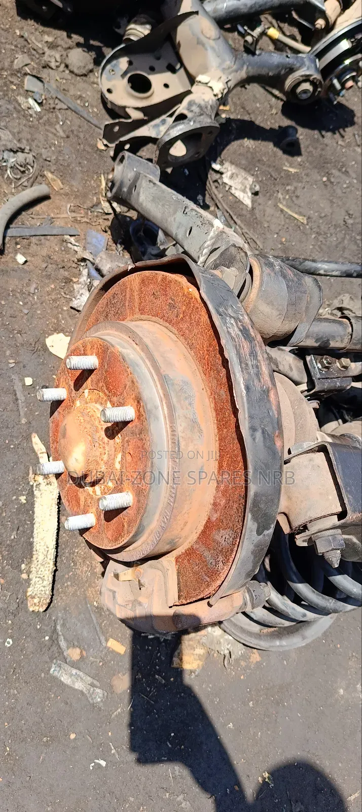 Wheel Hubs, Calipers,Disks,Arms, Pajero V78.