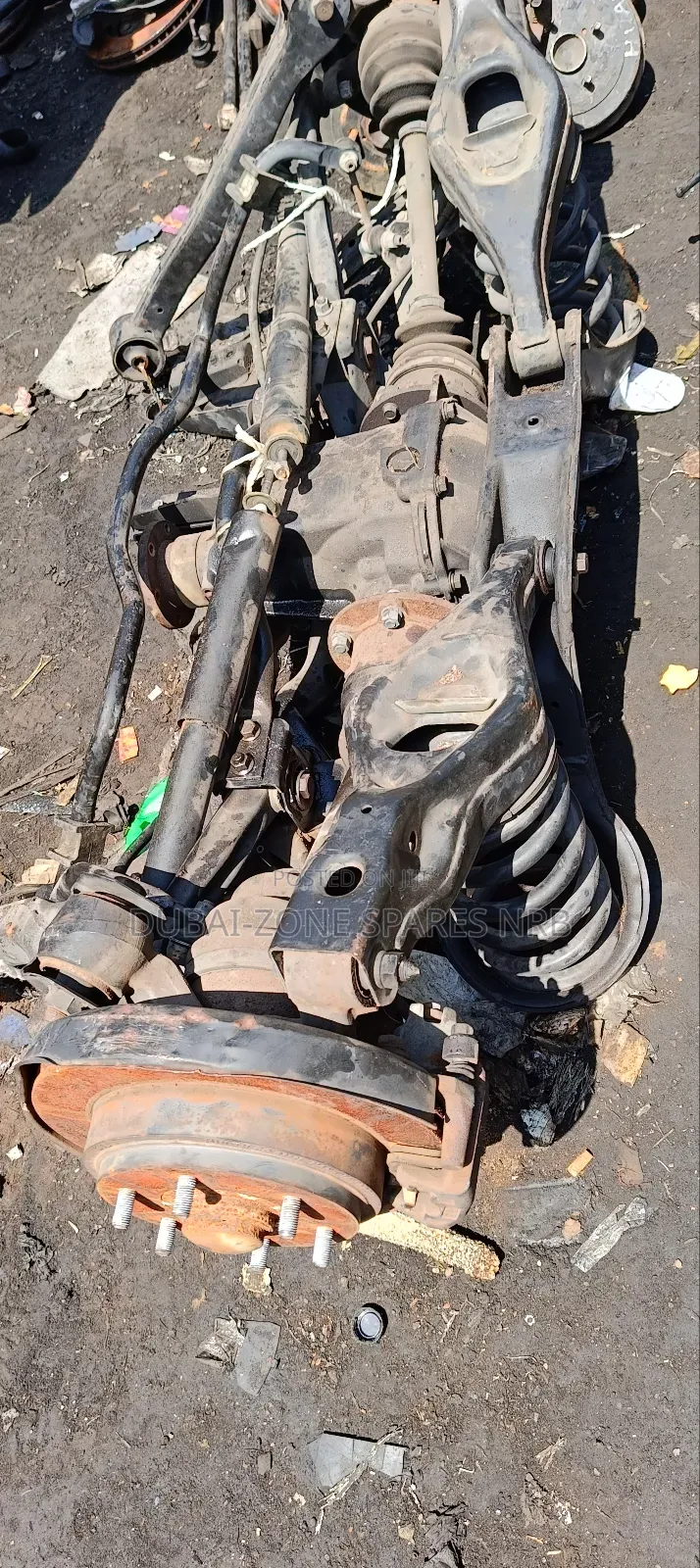 Wheel Hubs, Calipers,Disks,Arms, Pajero V78.