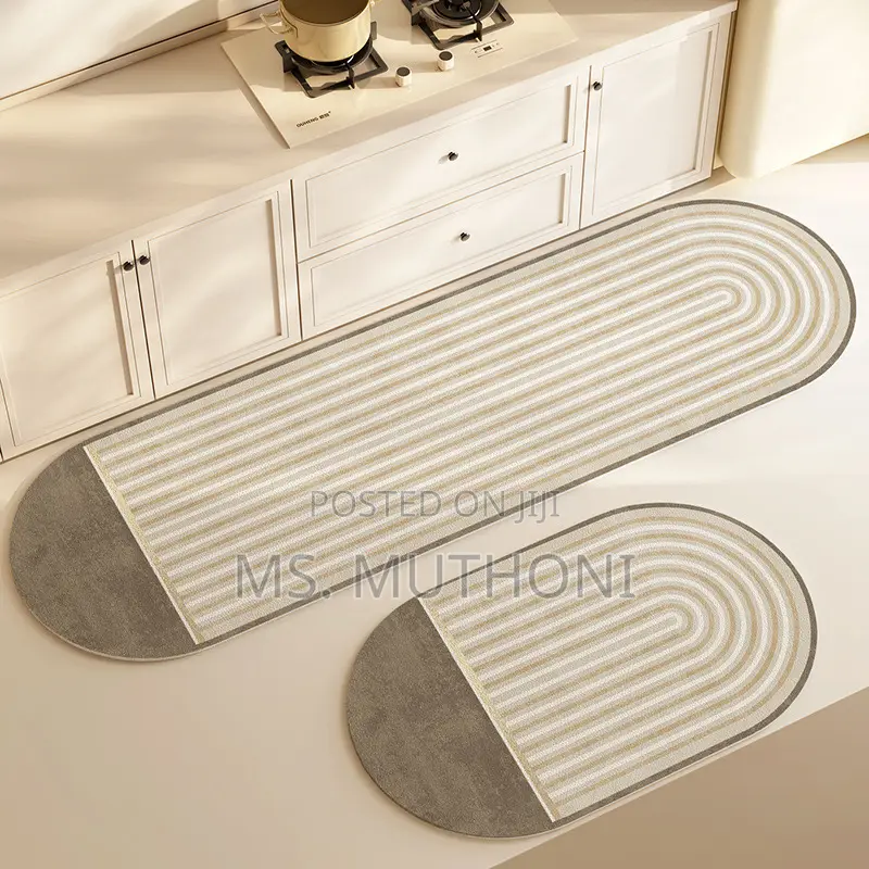 A Set of Two Capsule * Kitchen* *Anti-Slip Mats*