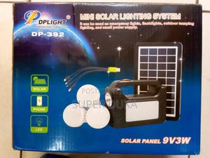 Rechargeable Home Kit.Phone Charger.3 Bulb Solar Dplight 392