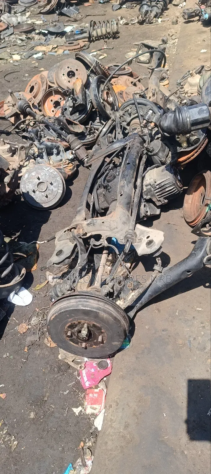 Fielder,Axio Rear Hubs, Arms 4-Wheel Drive.