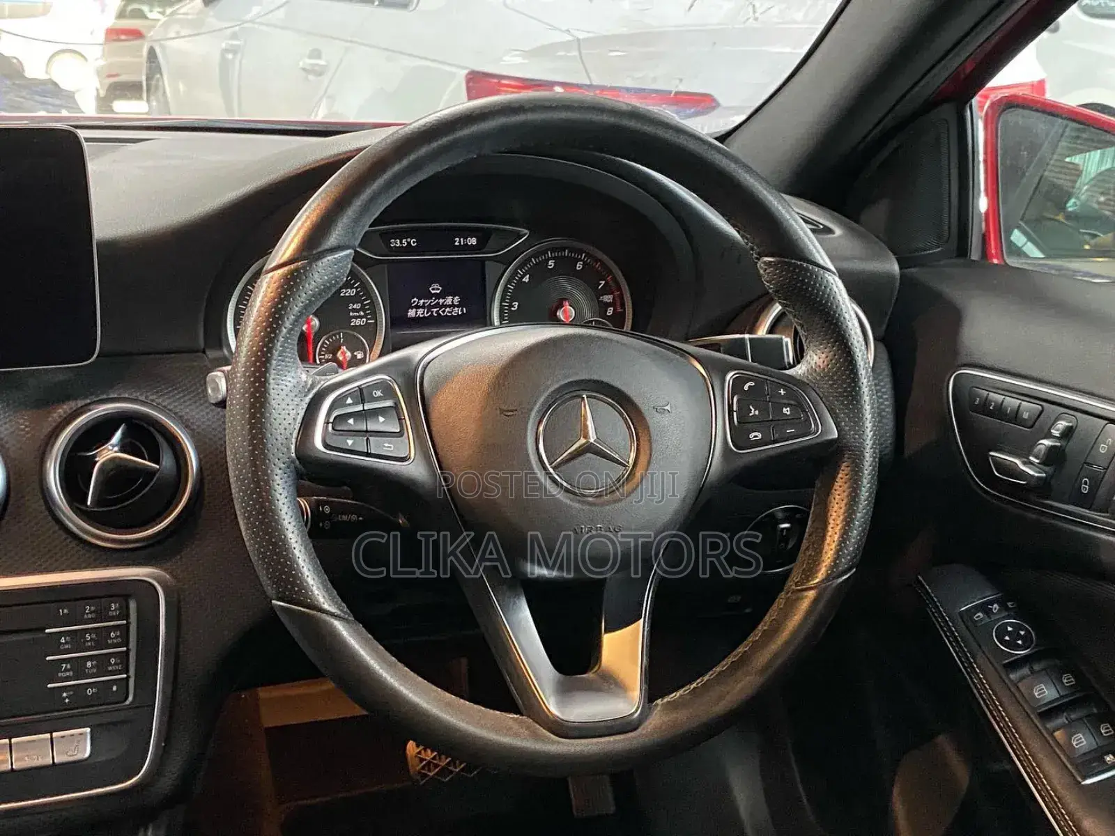 Mercedes-Benz A-Class 2017 Red