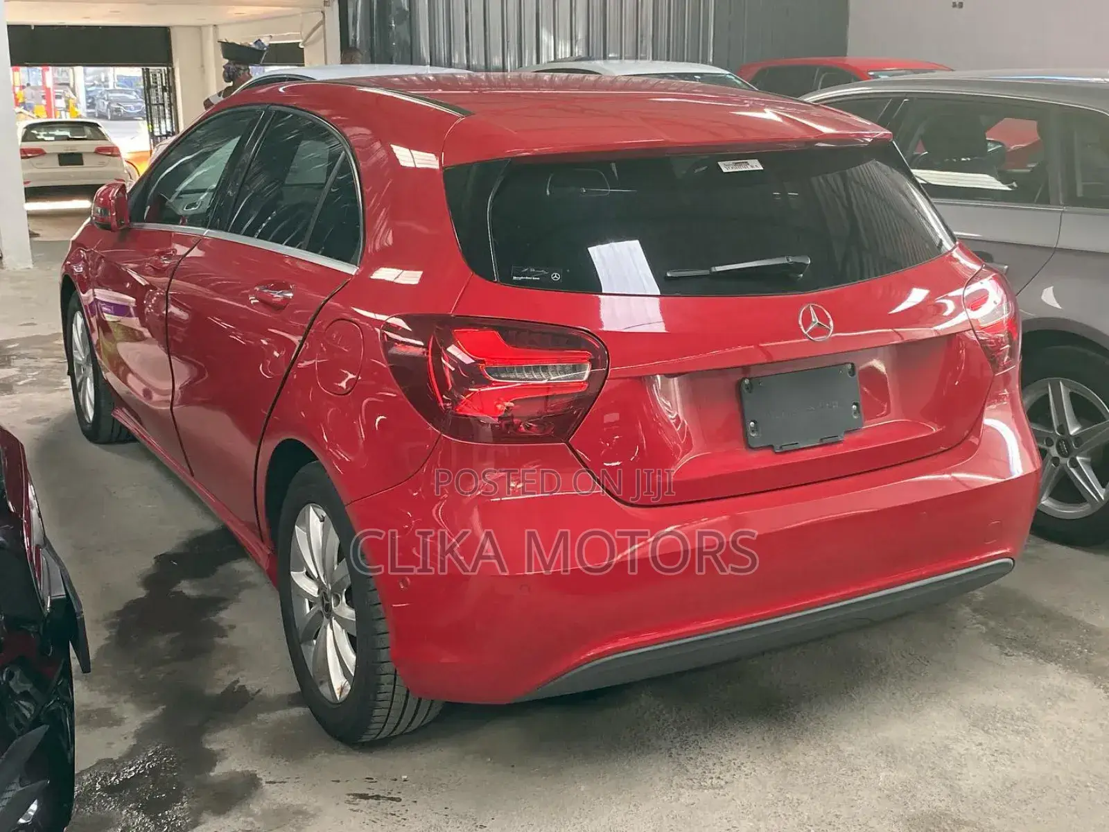 Mercedes-Benz A-Class 2017 Red