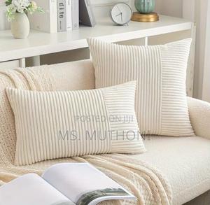 Soft Solid Couch Pillowcases Cross Patchwork - thumbnail 2