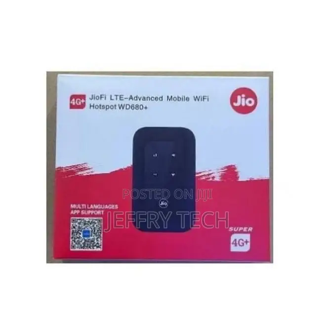 Jio Universal 4G LTE Pocket Wifi Mobile Mifi Hotspot Router