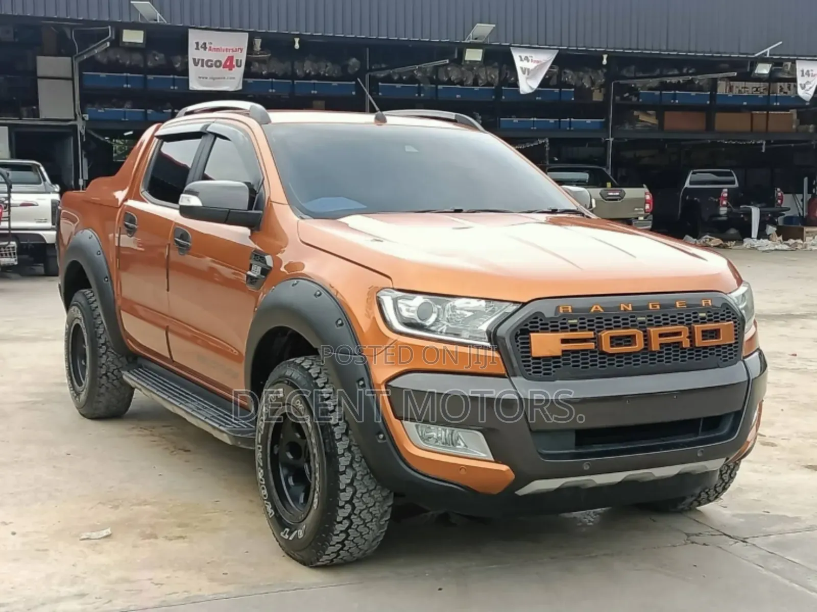 Ford Ranger Wildtrak 2018 Orange