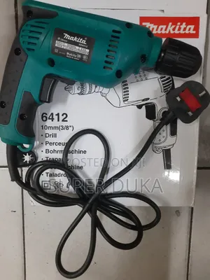 Makita 10 Mm 3⁄8 " Inch Drill. Japan.550 W 6412 Corded