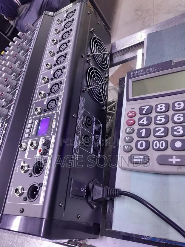 Powered Mixer PMX 808, 8ch Powered 8 (Bluetooth Usb) - thumbnail 2