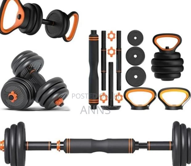 50kgs Best 6 in 1 Home/ Gym Workout Dumbells