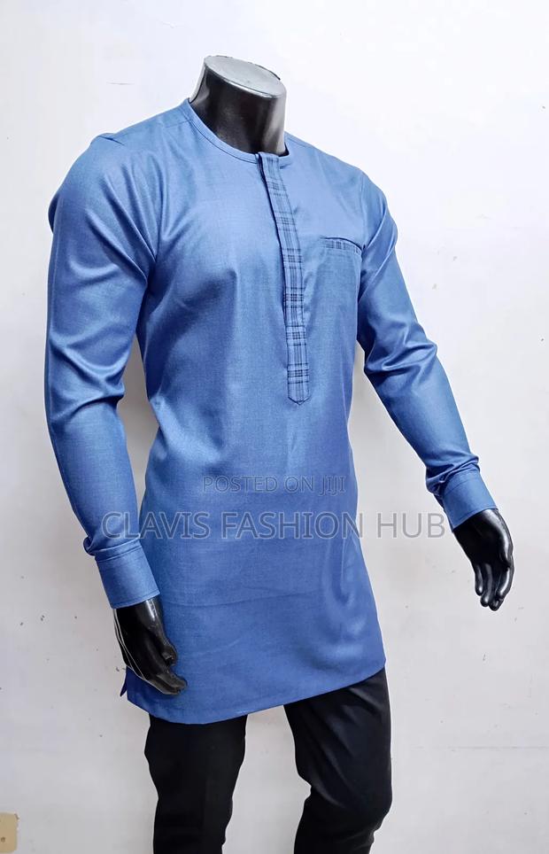 Grey Blue Executive Senator Shirts for Men