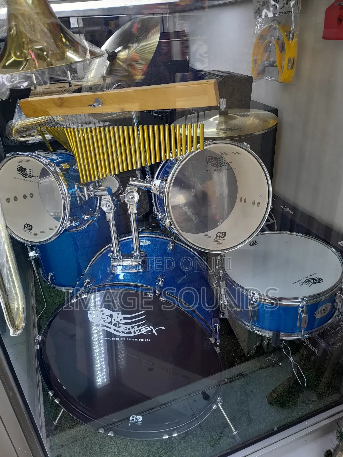 Drumset 5pc and Chymes