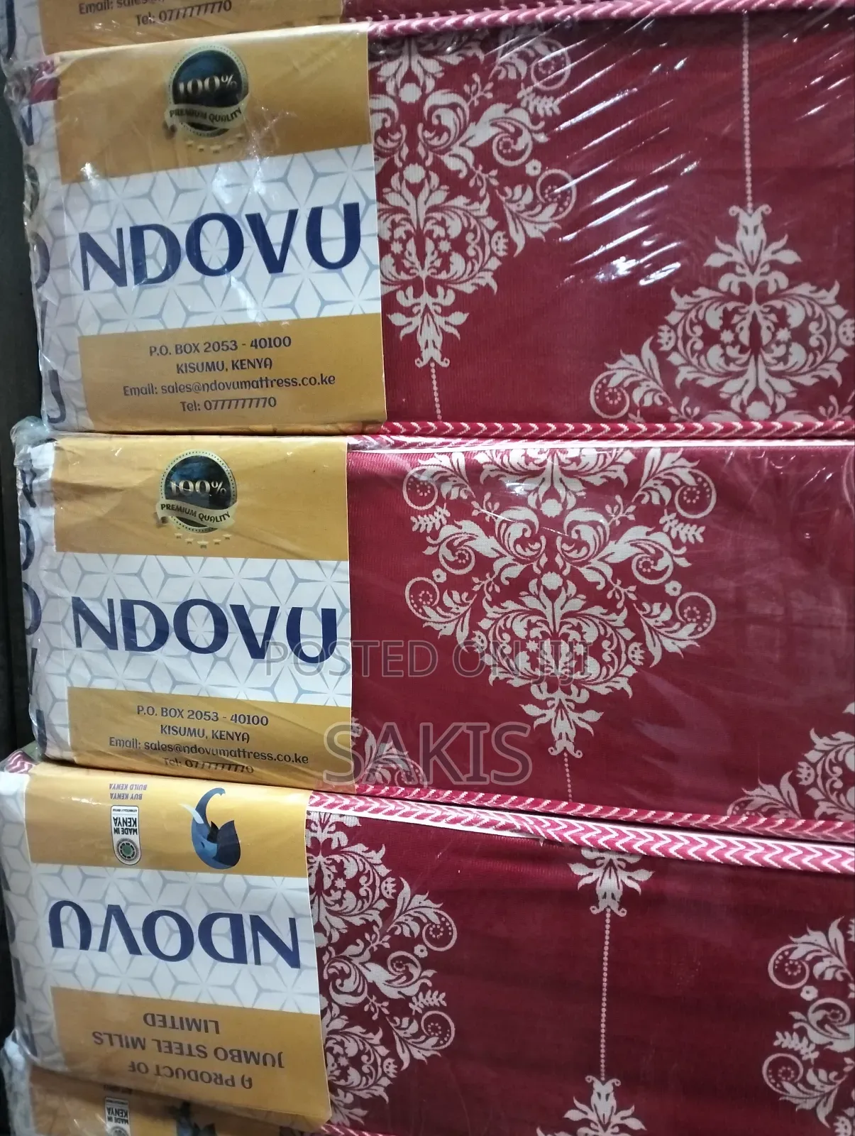 6500! 5 X 6 High Density Ndovu Mattresses! Free Delivery