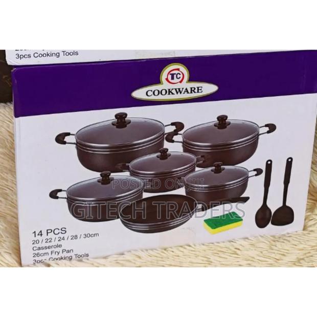 Nonstick, Cookware, TC Cookware 14 Piece