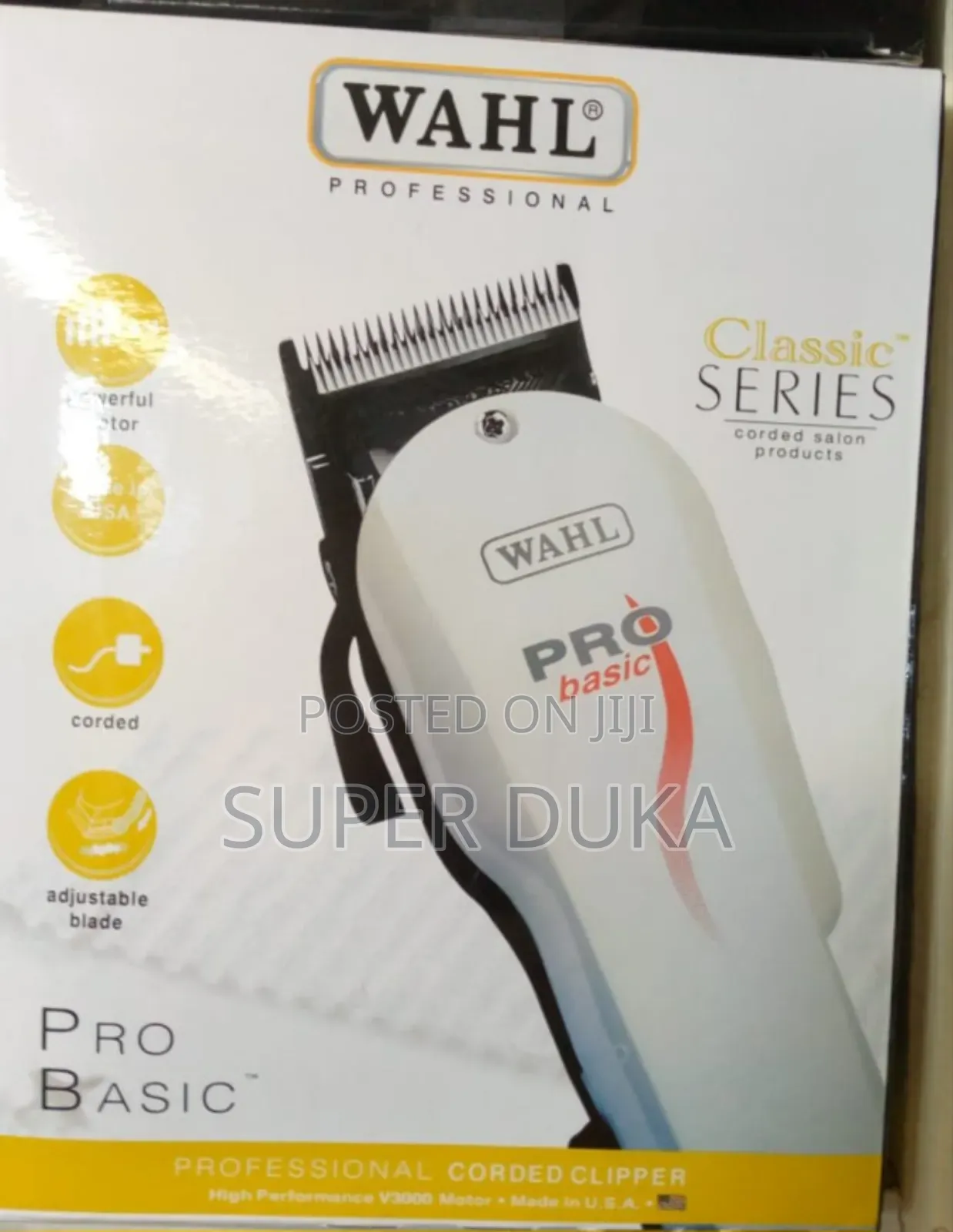 Wahl Pro Basic Classic Series Clipper Made in USA Shaver