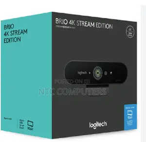 Logitech Brio Webcam With Ultra Hd Video HDR